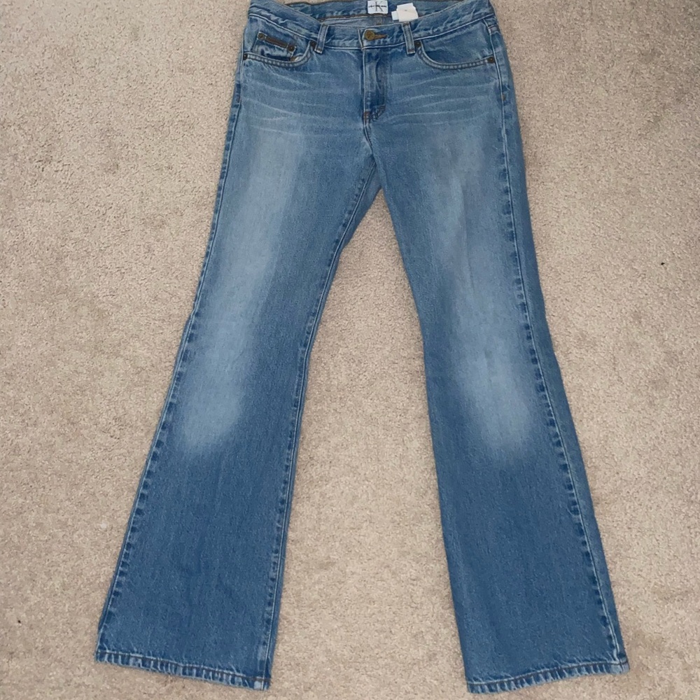 Calvin Klein Low Rise Flare Women's Jeans